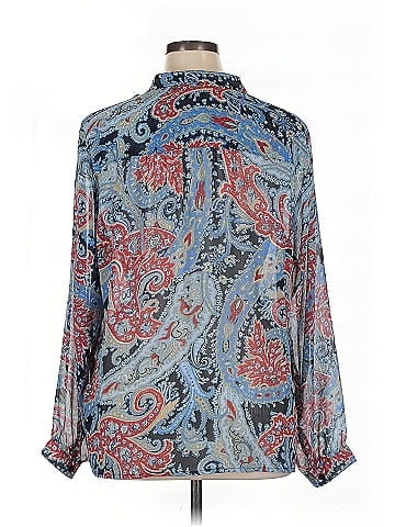 Sag Harbor Long Sleeve Blouse (view 2)