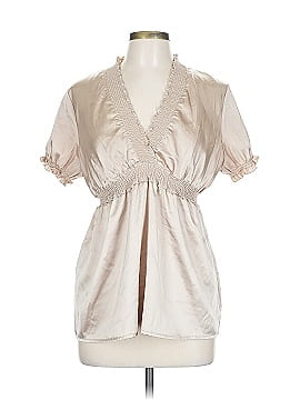 Free People Pink Short Sleeve Blouse Size XS