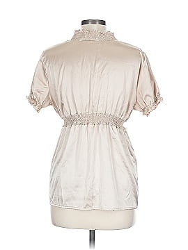 Free People Pink Short Sleeve Blouse Size XS