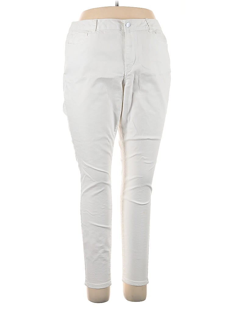 Pre-owned Fashion Nova Casual Pants In White