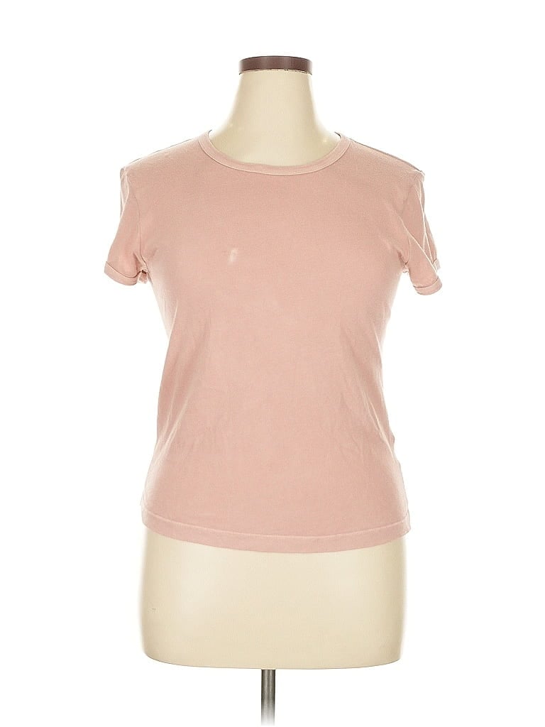 RIVET & THREAD Pre-owned Short Sleeve T-shirt In Pink