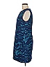 Cynthia Steffe 100% Polyester Graphic Blue Cocktail Dress Size 8 - photo 4