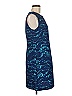 Cynthia Steffe 100% Polyester Graphic Blue Cocktail Dress Size 8 - photo 3