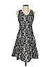 Karen Kane 100% Polyester Paisley Gray Cocktail Dress Size S - photo 1