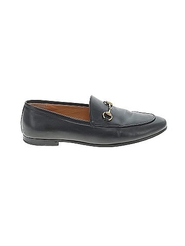 Gucci Leather Horsebit Jordaan Loafers (view 1)