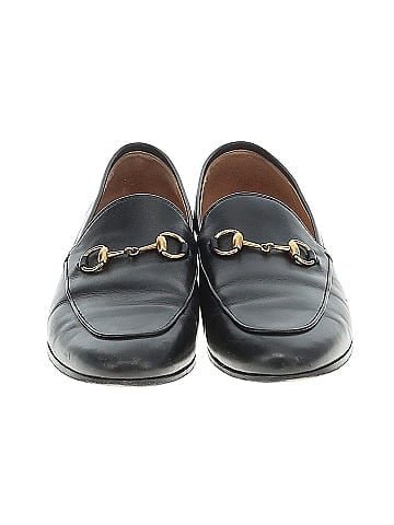 Gucci Leather Horsebit Jordaan Loafers (view 2)
