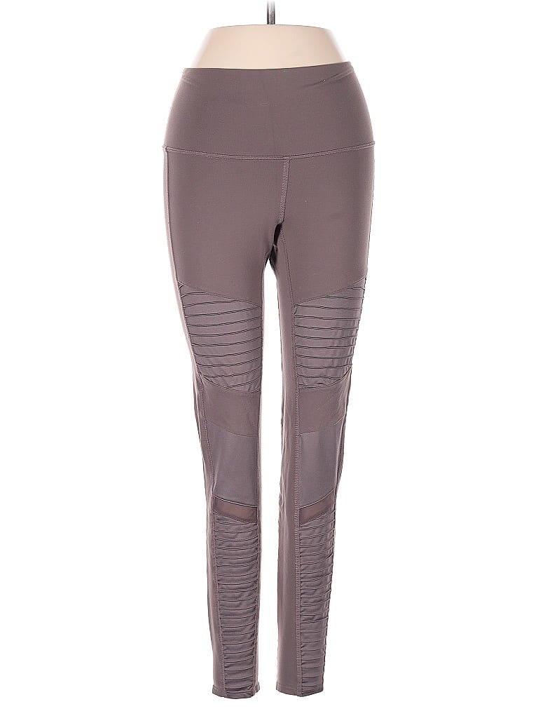 Alo Gray Brown Active Pants Size S - photo 1