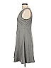 Mystree 100% Polyester Solid Gray Casual Dress Size L - photo 4