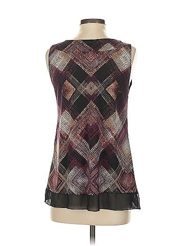 Roz & Ali Sleeveless Blouse (view 2)