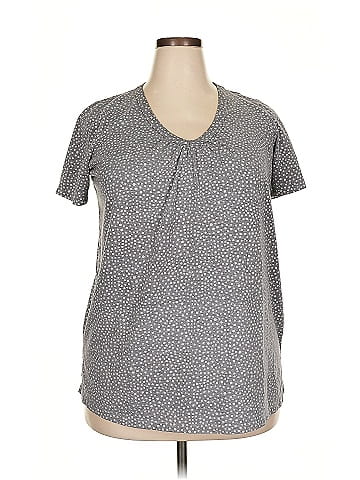 Woman Within Short Sleeve Blouse (view 1)