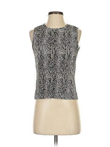 Plisse Sleeveless T-Shirt (view 1)