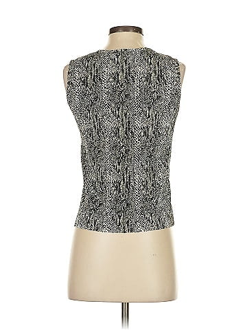 Plisse Sleeveless T-Shirt (view 2)