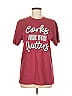 Next Level Apparel Burgundy Short Sleeve T-Shirt Size M - photo 1