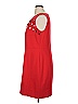 Akris Punto Red Cocktail Dress Size 16 - photo 4