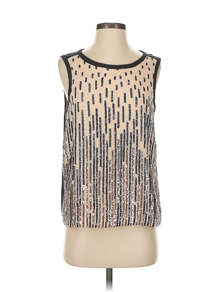 Tiny 100% Rayon Silver Sleeveless Top Size S - photo 1