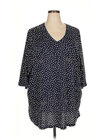 Woman Within 3/4 Sleeve T-Shirt (view 1)
