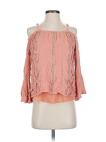 Miss Me 3/4 Sleeve Blouse (view 1)