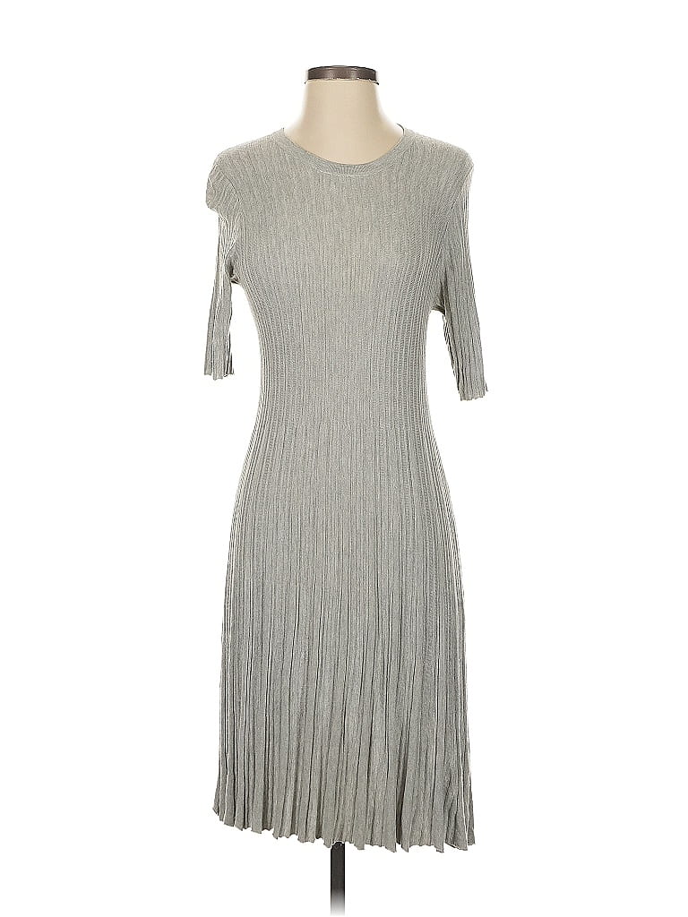 Click to view more detailed imagery on our partner's website Pre-owned Cooperative Casual Dress In Gray
