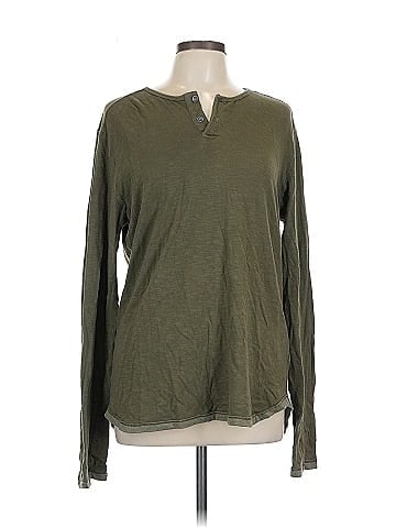 Velvet by Graham & Spencer Long Sleeve Henley (view 1)