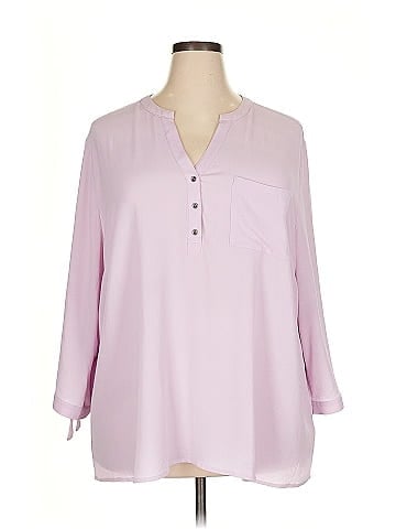 Maurices 3/4 Sleeve Blouse (view 1)