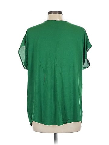 INC International Concepts Short Sleeve Blouse (view 2)