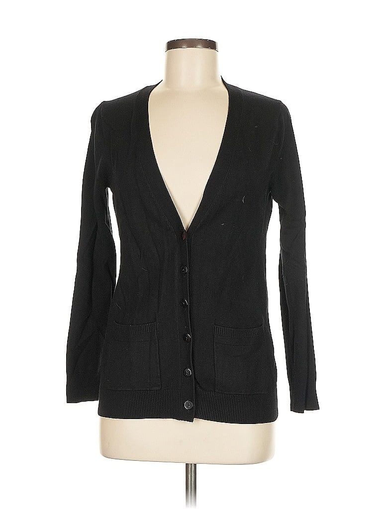GRACE ELEMENTS Pre-owned Cardigan Sweater In Black