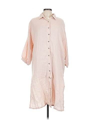 Kensie 3/4 Sleeve Button-Down Shirt (view 1)