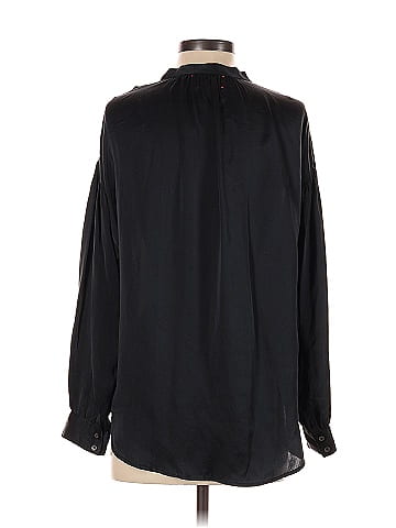 Xirena Long Sleeve Silk Top (view 2)