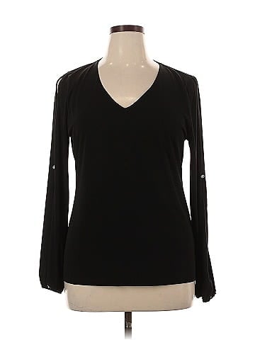 INC International Concepts Long Sleeve Top (view 1)