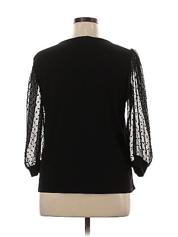 CeCe 3/4 Sleeve Top (view 2)