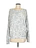 Young Fabulous & Broke Tie-dye Silver Pullover Sweater Size M - photo 1