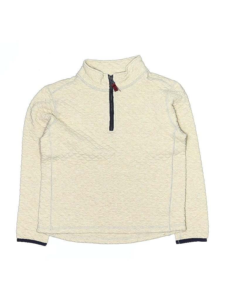 Crewcuts Outlet 100% Cotton Ivory Sweatshirt Size 8 - 9 - photo 1