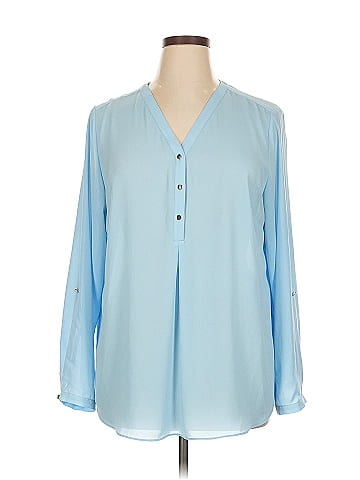 JM Collection Long Sleeve Blouse (view 1)