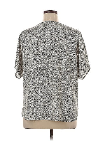 Anne Klein Short Sleeve Blouse (view 2)