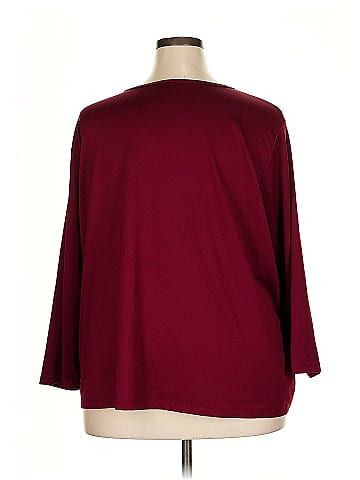 Susan Graver 3/4 Sleeve T-Shirt (view 2)