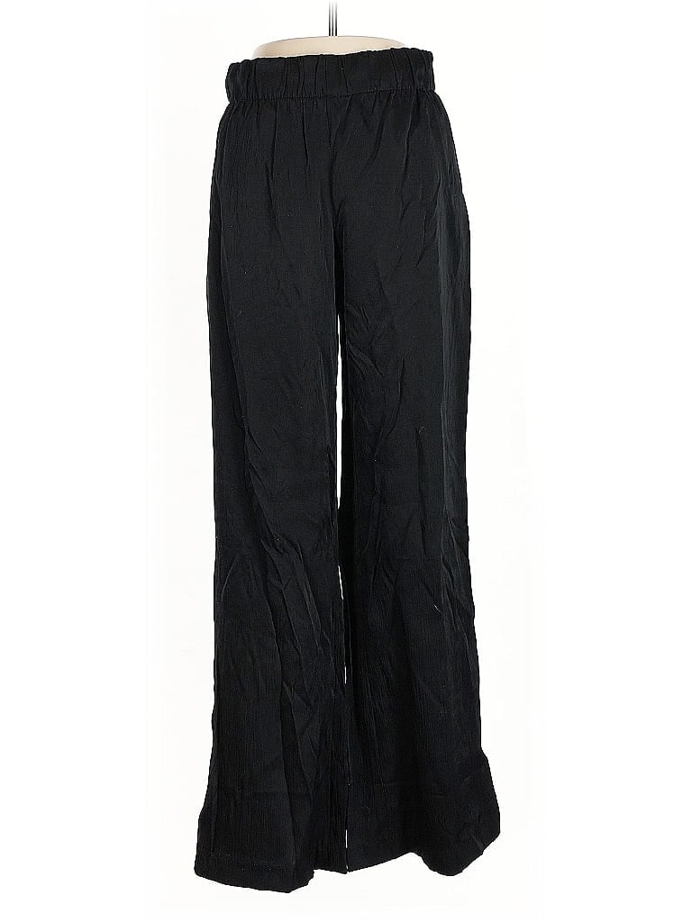 Pre-owned H&m Casual Pants In Black