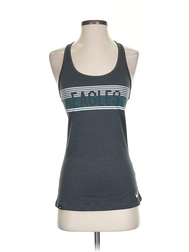 Click to view more detailed imagery on our partner's website Pre-owned Nfl X Nike Team Apparel Tank Top Gray Halter Neckline Tops