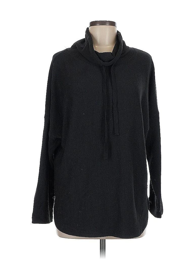 Pre-owned Max Studio Turtleneck Sweater In Black