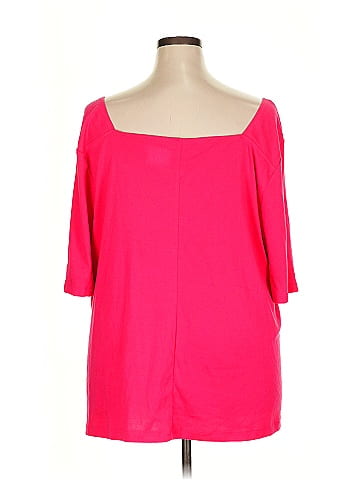 Lane Bryant 3/4 Sleeve T-Shirt (view 2)