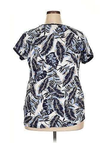 Woman Within Short Sleeve Blouse (view 2)
