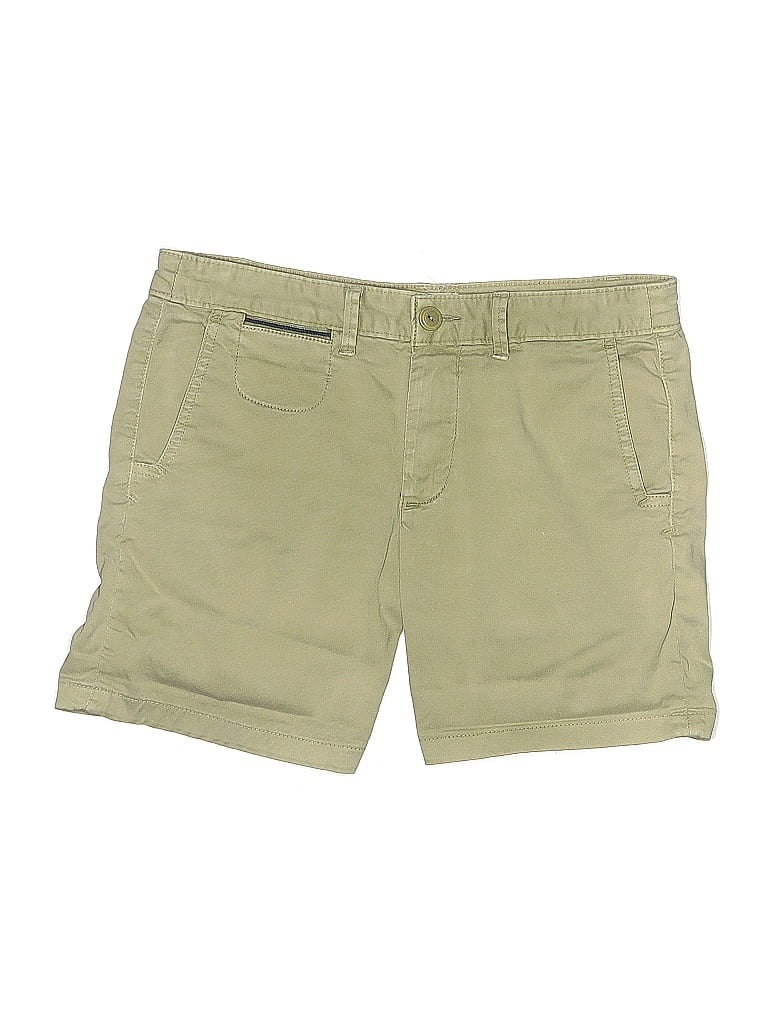 Pre-owned Chino By Anthropologie Khaki Shorts In Green