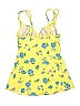 La Blanca Print Yellow One Piece Swimsuit Size 10 - photo 2