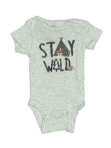 Gerber Organic Short Sleeve Onesie (view 1)