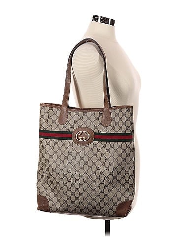 Gucci GG Supreme Web Sherry Line Tote (view 2)