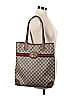 Gucci 100% Coated Canvas Gray Tan GG Supreme Web Sherry Line Tote One size - photo 2