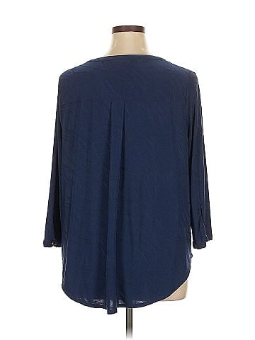 Dana Buchman 3/4 Sleeve Blouse (view 2)