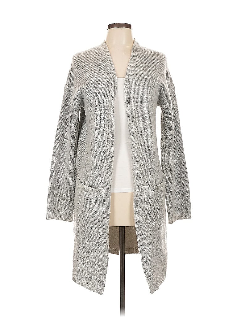 Pre-owned Hem & Thread Cardigan Sweater In Gray