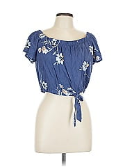 La Hearts Short Sleeve Blouse