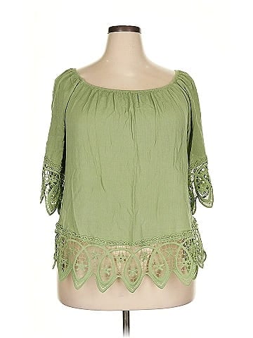Assorted Brands 3/4 Sleeve Blouse (view 1)