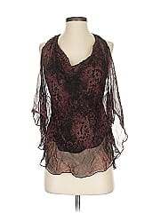 Haute Hippie 3/4 Sleeve Silk Top